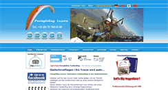 Desktop Screenshot of paragliding-luzern.ch